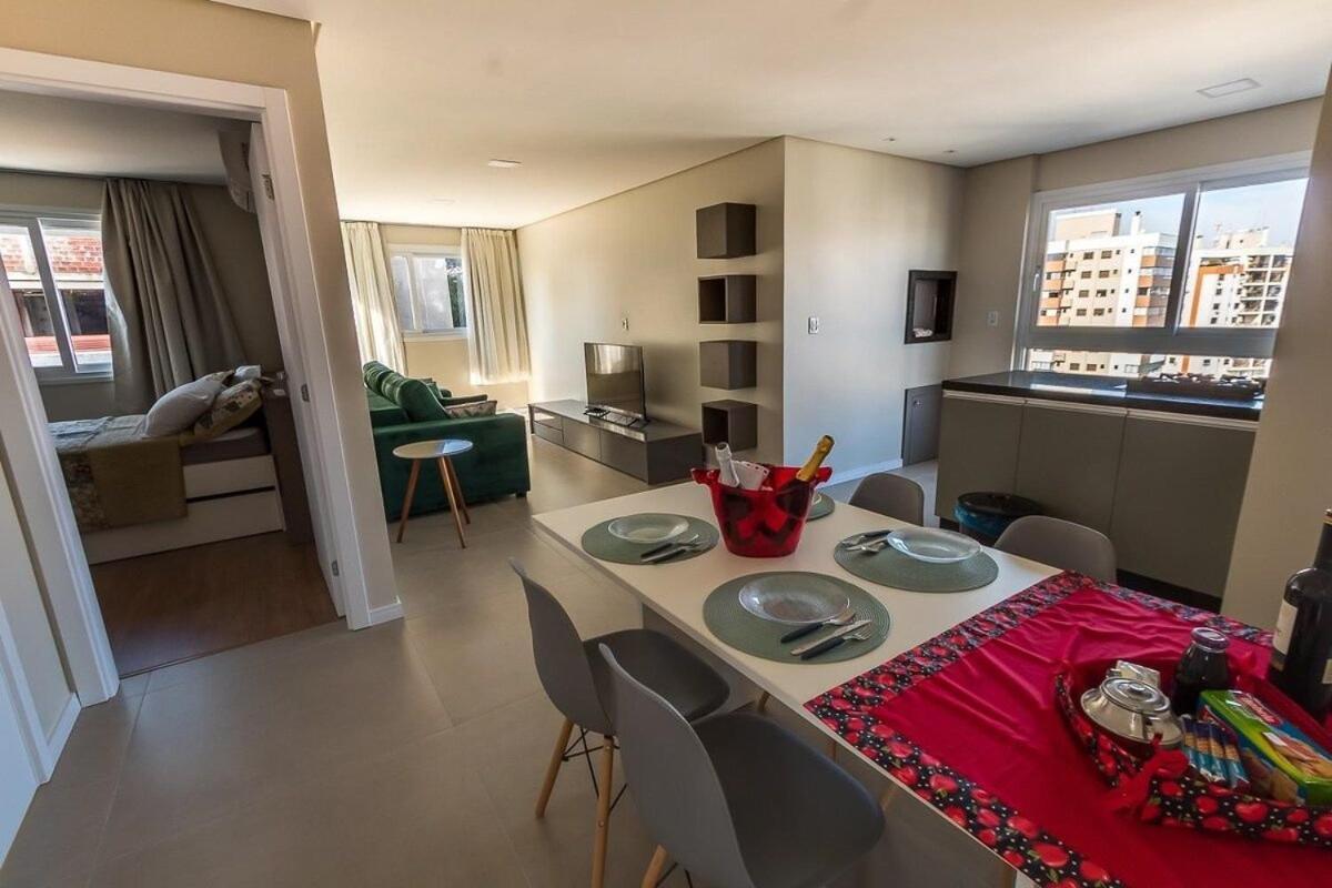 Dallas Apartamentos Na Via Gastronomica-Estacionamento-Amplos E Equipados-Wifi Bento Gonçalves Eksteriør bilde